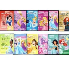 USA直輸入品　ディズニープリンセスステッカー12枚セット【送料無料】