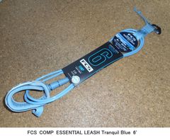 FCS COMP Leash 6ft　Tranquil Blue (新品)リーシュコード