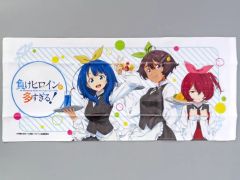 [중고]타월·수건 세트 집합 신작 페이스 타올 [패 히로인이 너무 많다!×PRINCESS CAFE]