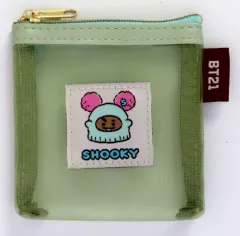【中古】バッグ [単品] SHOOKY(シュガ) ミニメッシュポーチ 「BT21」 LINE FRIENDS SQUARE SHIBUYA・ロフト限定 2025 BT21 Happy Bag(ハッピーバッグ) 一緒におでかけ!キルティングデザイン同梱品