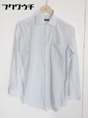 ◇ SUIT SELECT スーツセレクト 長袖 シャツ サイズM80 ライトブルー メンズ  【1002800477579】