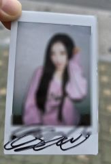 itzy ユナ　直筆サイン　チェキ DEBUT3rdANNIVERSARY ITZY ユナ 直筆 サイン チェキ 当選 会場限定 algorhythm