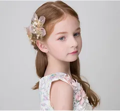 ヘアアクセサリー 髪飾り ヘッドドレス 女の子 花柄ティアラ カチューシャ