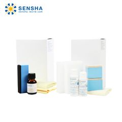メタル調パーツのくすみを改善！専用研磨剤とメッキパーツ専用コーティング剤のセット