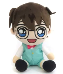 【中古】ぬいぐるみ 江戸川コナン おすわりぬいぐるみ 「セガ ラッキーくじオンライン 名探偵コナンカフェ -ガーデンパーティー」 B賞-1