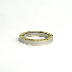 【絶対お得!!クーポンあり＆10％OFF】   中古 グッチ アイコンリング 指輪 アクセサリー 4g ABランク 11号 K18 SS コンビ 750 GUCCI 【送料無料】【西神店】