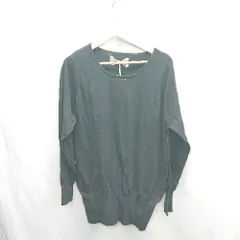 ◇ ◎●未使用● ⊇ ㈱mighty 長袖 ニット サイズ2 ブラック系 レディース E  【1501230013734】