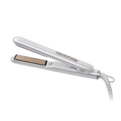 KINUJO 絹女 海外対応 ミニヘアアイロン ミニアイロン ドゥー MINI IRON deux ホワイト KM001 シルクプレート 超軽量 マイナスイオン 自動電源OFF 海外対応 耐熱ポーチ付き キヌジョ ギフト プレゼントのサムネイル