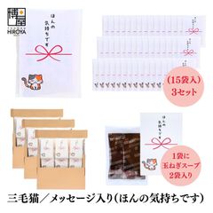博屋 大量 退職 お礼 個包装 お返し 三毛猫「 プチギフト ほんの気持ちです 」玉ねぎスープ２包入 x 45パック  挨拶回り 粗品