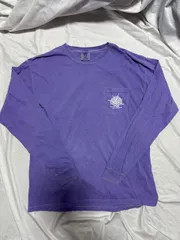 COMFORT COLORS ポケット 長袖Tシャツ パープル US古着