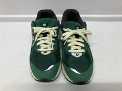 new balance ニューバランス スニーカー サイズ24.5cm M2002RHB GRN グリーン スウェード 通年