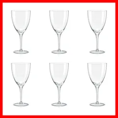 ワイングラス6個セット 400ml 食洗機対応 クリスタレックス ボヘミアングラス KATE ガラス製  40796-400-6