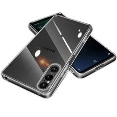 【在庫セール】V V 1 1 エクスペリア ソニー ストラップホール付き ケース ケース 人気 軽量 薄型 ソフトケース 衝撃吸収 6.1 スマホケース TPU素材 全透明 カバー XQ-DQ44 SOG10 SO-51D インチ(クリア) 耐久性 黄変防止