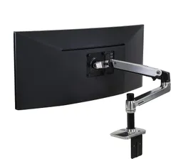 ERGOTRON エルゴトロン LX デスク モニターアーム シルバー 34インチ(3.2~11.3kg)まで VESA規格対応 45-241-026のサムネイル