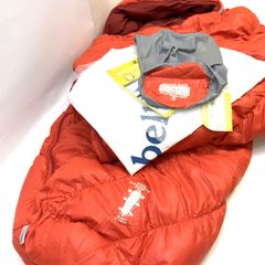 mont bell モンベル ダウンハガー650 ＃3 寝袋 シュラフ 寝具 キャンプ アウトドア レッド 軽量 コンパクト ◇TA2561