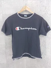 ◇ Champion チャンピオン 半袖 Tシャツ カットソー M ネイビー * 