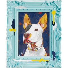 ユーパワー オイルペイントアート フレンチブルドッグ 油絵 送料込み