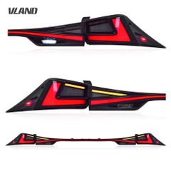 VLAND IS 30系前期中期用 LEDテールランプ 一文字 シーケンシャルウインカー 現行後期スタイル 流れるウィンカー