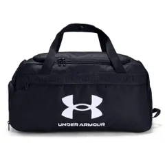 Under Armour Adult Loudon Duffle , Black (001)/White , Small 