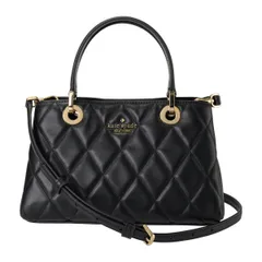 新品 ケイトスペード kate spade ショルダーバッグ SMALL QUILTED SULLIVAN SATCHEL ブラック