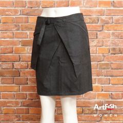 春夏/G-STAR RAW/25インチ/ラップスカート D06247-9151  コットン ツイル ジースターロウ 新品/グレー/kz419/