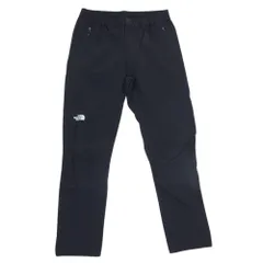 THE NORTH FACE ノースフェイス NT52927 SUMMIT SERIES サミットシリーズ ALPINE LIGHT PANTS アルパイン ライト ナイロン トラック パンツ ロゴ ブラック系 S【中古】のサムネイル