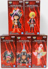 BANDAI SPIRITS ワールドコレクタブルフィギュア vol.1/ONE PIECE FILM RED 全5種セット