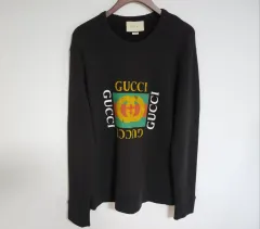 美品❗️GUCCI ヴィンテージロゴ スウェット Sサイズ ブラック GUCCI - GUCCI ヴィンテージ GGロゴ トレーナーの通販 by CYCLE