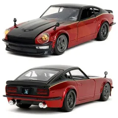 JADATOYS 1:24 ワイルドスピード 1972 DATSUN 240Z ダットサン ミニカー フェアレディZ 映画 車 模型 玩具 アメリカン雑貨