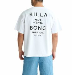 2025春夏 新品【BILLABONG/ビラボン】ONE TIME Tシャツ 【WIDE FIT】 WHT メンズ BF01A212