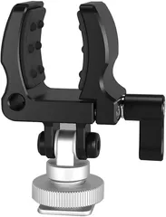 NICEYRIG ショットガンマイクホルダー コールドシュー カメラ用懐中電灯ホルダー アルミニウム合金製 18-35 mm -549のサムネイル