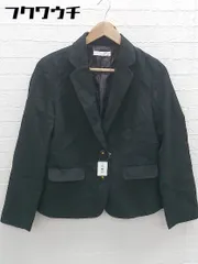 ◇ grove グローブ 2B シングル 長袖 テーラード ジャケット サイズL ブラック レディース 【1103080008610】のサムネイル