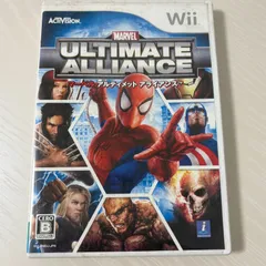 Wii マーベル アルティメット アライアンス ゲームソフト 任天堂 動作確認済 [中古]