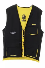 AAPE BY A BATHING APE - ＊AAPE BY A BATHING APE フィッシング ベスト A BATHING APE(アベイシングエイプ)】エイプカモフィッシング