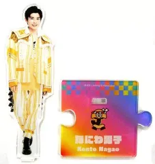 【中古】アクリルスタンド・アクリルパネル [台紙付き] 長尾謙杜(なにわ男子) アクリルスタンド’21夏 「Johnnys’ ISLAND STORE」