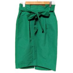 ANAYI(アナイ) スカート サイズ36 S レディース新品同様  - グリーン ひざ丈