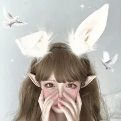 【在庫限り】コスプレ カチューシャ うさ耳 ヘアアクセサリー ピンク ウサギ 兎 兔