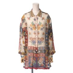 □美品□Christian Dior クリスチャンディオール ギャザー フレア  