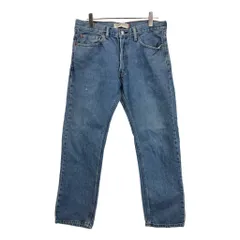 Levi's リーバイス 505 デニムパンツ ブルー(メンズ W34 L30)中古 古着 U9502
