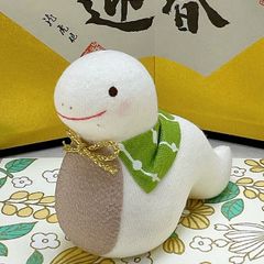 令和七年 干支飾り【Koti コティ 福巳】ボタニカル 迎春 巳年 2025年 干支 蛇 巳年 外国土産 お歳暮 年末年始のご挨拶 新品未使用品 日本製
