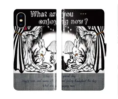 [iPhone12 Pro Max] iPhone14 ケース スカラー スマホケース 手帳型 iPhone16 ケース iPhone 16 15 14 Pro 13 12 Mini 11 スマホカバー 全機種対応 手帳 ScoLar うさぎ キノコ カーテン