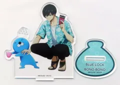 【中古】アクリルスタンド・アクリルパネル 糸師凛＆ぼのぼの アクリルスタンド 「ブルーロック×ぼのぼの in TSUTAYA 第3弾～夢のぼのぼのランド～」