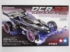 タミヤ ミニ四駆 デクロスクリアーブラック(ステッカー有) 他ボディ付き