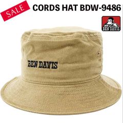 Dead Stock◾️新品/未使用◾️ CORDS HAT ＜BEIGE＞　BDW-9486 （BEN DAVIS ベンデイビス）帽子 コーディロイハットバケットハット男女兼用