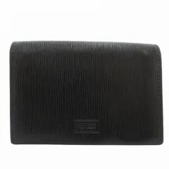 ケンゾー KENZO 定期入れ カードケース 名刺入れ レザー 黒 ブラック /FF 0814 ■GY99のサムネイル
