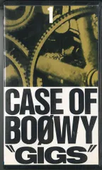 ミュージック BOOWY  VHS 2025年最新】boowy gigs vhsの人気アイテム - メルカリ