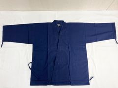 «花ラブリ»　LLSN63K　☆値上げしました_(._.)_☆　作務衣　新品　LLサイズ　作業着　パジャマ　部屋着　紺　ネイビー　綿