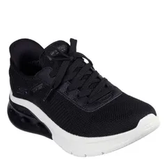 【送料無料】 スケッチャーズ レディース スニーカー シューズ Bobs Arc Waves 2.0 Runners Womens Black/White