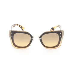 ミュウ ミュウ Miu Miu サングラス REVEAL リヴィール スクエア SMU04R ブラウン その他 サングラス レディース Used Bのサムネイル