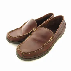 エルエルビーン L.L.BEAN カスコ ベイ ボートモック スリッポン ローファー レザー 8 26cm 茶 ブラウン /EAのサムネイル